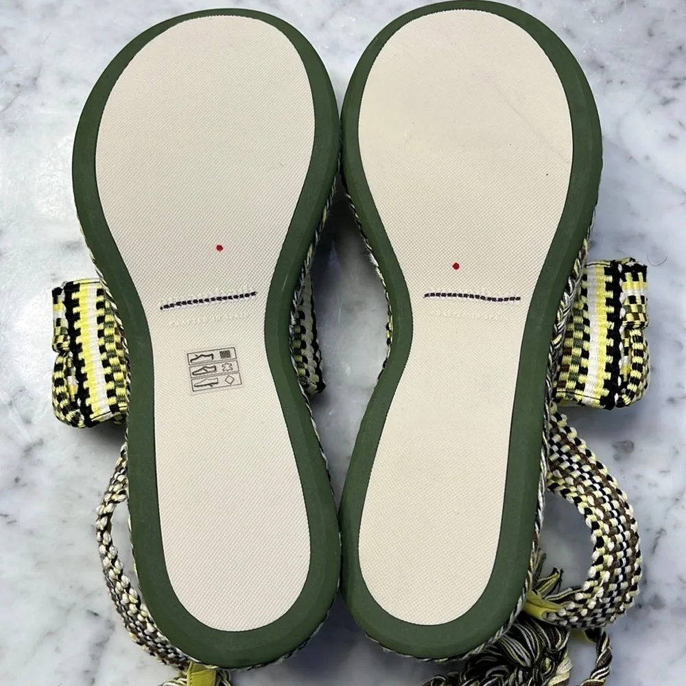 Free People Amambaih Gabriela Wrap Sandals in Size 39 EU Size 9 US NEW